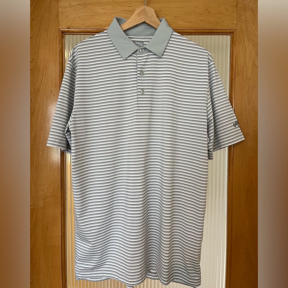 Callaway Golf Polo - Men’s M (Gray/White)